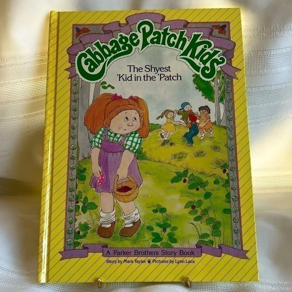 Cabbage Patch Kids Book The Shyest Kid in the Patch 1984 Mint Hardcover